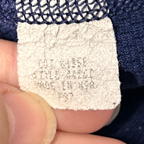 Patagonia Men’s Size Large Capilene Navy 1/4 zip lightweight pullover Hiking - Picture 5 of 11